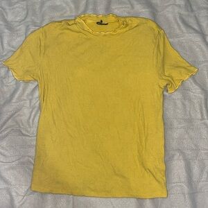 Mustard yellow top